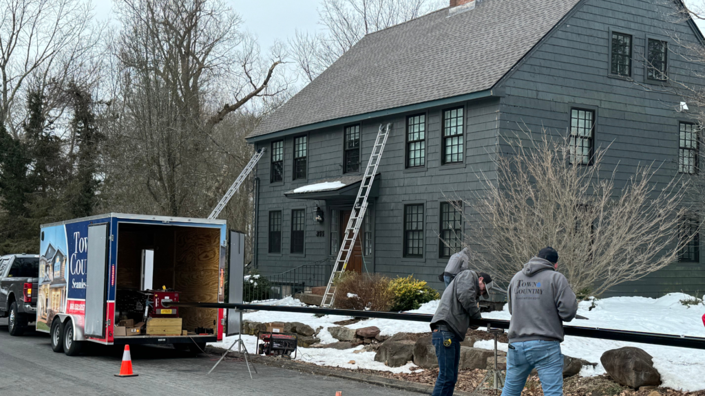 gutter installation in Guilford, CT